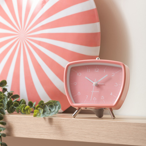 Present Time Karlsson Alarm Clock Candy Circus Retro